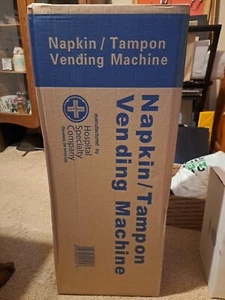 Hospeco Dual Sanitary Napkin Tampon Dispenser D1-FREE, Feminine Hygiene Vending - Picture 1 of 8