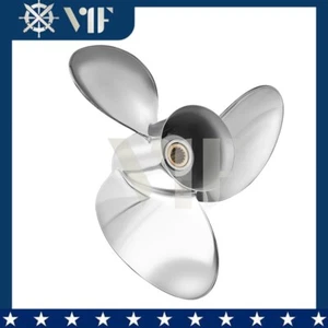 14 1/4 x 18 Stainless Outboard Boat Propeller for Suzuki 150-250 HP 15 Tooth RH - Picture 1 of 7