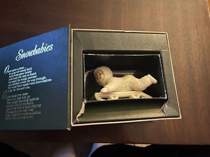 Dept 56 Winter Tales Of The Snowbabies “Hold On Tight!” 79561 With Box - Picture 1 of 4