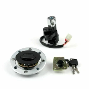 Ignition Switch Fuel Cap Seat Lock Set For Suzuki Katana GSX600F GSX750F 98-06 K - Picture 1 of 4