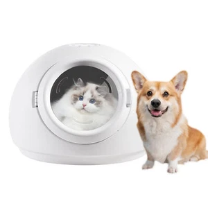 55L Large Pet Dryer Box, Automatic Ultra Quiet Cat Hair Drying Box - Picture 1 of 12