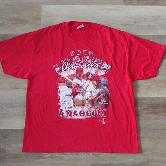 Shirts  Anaheim Angels Vintage 9s Never Worn Champion Adult Shirt
