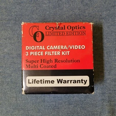 Crystal Optics Limited Edition Camera Lens Filter 3 Filter Kit UV CPL FLD 67mm - Image 1 of 4