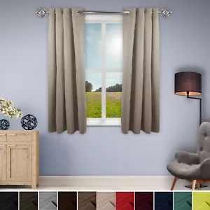 Tenda ad occhiello pesante premium (1 pannello), scegli tra 3 misure e 11 colori - Foto 1 di 10