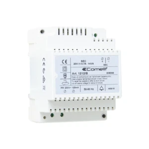 Comelit 1212/B 20V DC Transformer with PTC 230V AC / 20V DC / 14VA Power Supply - Picture 1 of 3