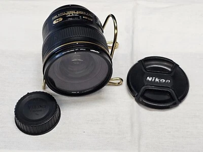 Nikon AF-S N Nikkor 24mm 1:1.4G Ed RF Camera Lens Wide Angle F Mount Japan NICE! - Image 1 of 4