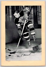 Mush March 1934-43 Beehive Corn Syrup Group 1 Chicago Blackhawks Hockey Photo