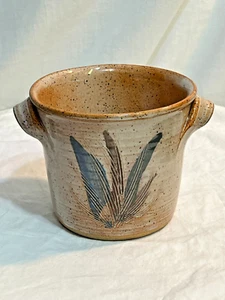 Stoneware Hand thrown Pottery Brown Glazed Jar   X - Picture 1 of 10
