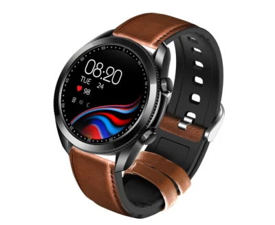 Unisex SmartWatch Waterproof Round Screen Full Touch Sleep Monitor Bluetooth UK! - Image 1 of 4