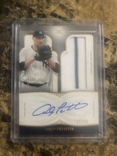 Andy Petite 2021 Topps Definitive Collection Definitive Autograph Relics #12/50