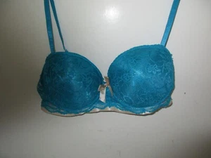 Black Fuchsia Style# 124027 Women's   Bra Aqua Size 34C NWOT - Picture 1 of 2