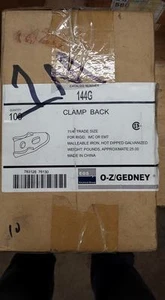 OZ GEDNEY 144G 1 1/4" ABRAZADERA NEGRA W263 - Imagen 1 de 1