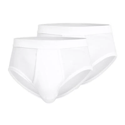 Ceceba Herren Slips 2er Pack Unterhosen mit Eingriff Classic Feinripp Baumwolle - Bild 1 von 2