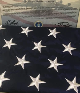Flag Flown Operation "ENDURING FREEDOM" 11 September 2012 C-17 Globemaster - Picture 1 of 8