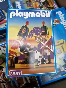 Playmobil Geobra 3857 Soldats Du Roi Canon 1996 NEUF NEW SEALED - Foto 1 di 7