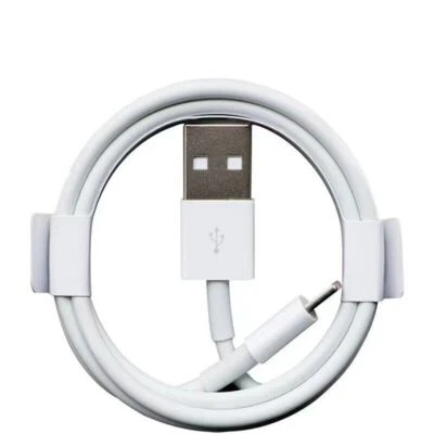 1PC USB Charger Cable Cord Wire For iPhone 5 6 7 8 Plus X 11 12 13 14 Pro Max - Image 1 of 4