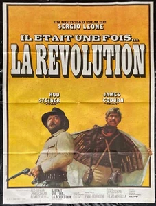 Duck, You Sucker! Original French Grande Movie Poster James Coburn Sergio Leone - Picture 1 of 7
