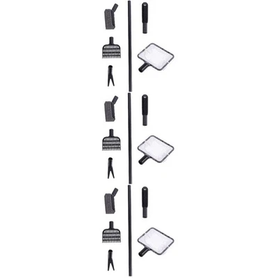  3 Sets Aquarium Bürste Aquarien Reinigung Werkzeug Fischtankreiniger - Bild 1 von 4