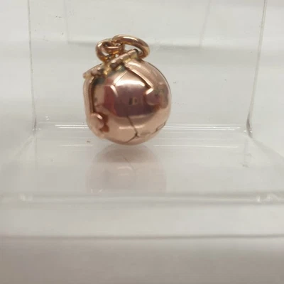 Antique 9ct Gold & Silver Masonic Orb Ball Fob Pendant 7.3g Cross  308706 - Image 1 of 4