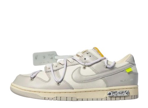 NIKE Uomo 8.5US Off White Dunk Low 1 di 50 49