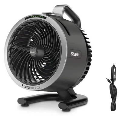Shark FlexBreeze HydroGo Misting Portable Desk Fan - Dark Grey - image 1 of 4