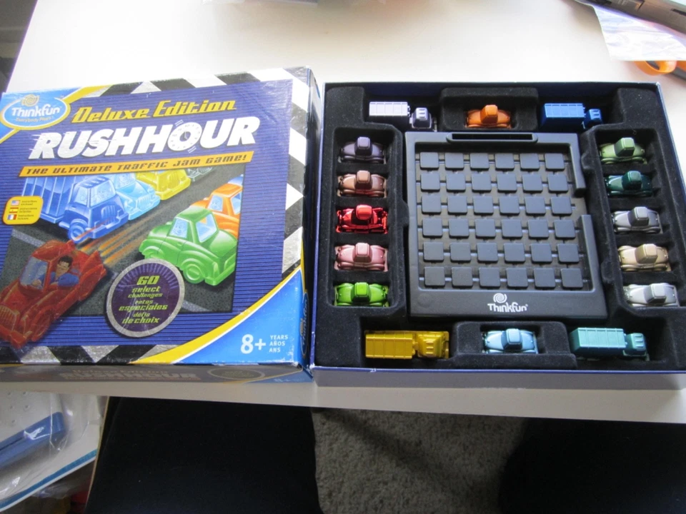 NEW DELUXE EDITION RUSH HOUR--THE ULTIMATE TRAFFIC JAM GAME - 60 CHALLENGES - 8+ - Image 1 of 1