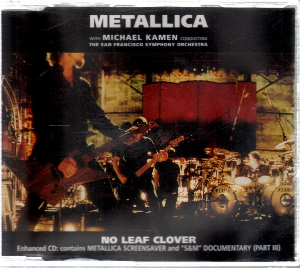 Metallica Mit Michael Kamen, Der Das San Francisco No Leaf Clover CD Leitet - Bild 1 von 1