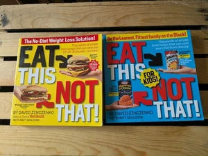 Lot of 2 Eat This Not That & Eat This Not That For Kids EUC  - Imagen 1 de 6