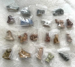 Wade Whimsies 20 Stück - Vintage Miniatur Figuren Tiere & weißer Eisbär - Bild 1 von 1