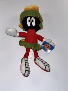 Vintage 1998 Marvin The Martian Looney Tunes Plush With Original Tag Stuffed - Picture 1 of 17
