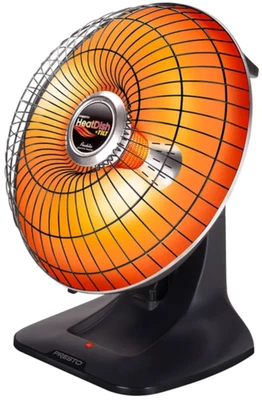 Presto Heatdish plus Tilt Parabolic Radiant Heater, Reflective, Electric, NEW+++ - Image 1 of 4