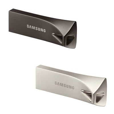 Samsung BAR Plus USB 3.1 Stick 64–512GB Titan Grey & Champagne Silver 400MB/s - Bild 1 von 4