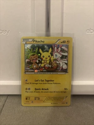 2016 Pokemon XY Pikachu Holo Black Star Promo XY95 RARE 🔥🔥 - Image 1 of 2