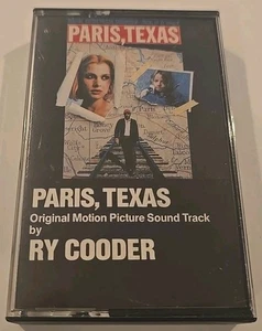 Paris, Texas Original Motion Picture Soundtrack By Ry Cooder Cassette RARE OOP - Picture 1 of 4