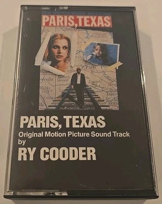 Paris, Texas Original Motion Picture Soundtrack By Ry Cooder Cassette RARE OOP - Image 1 of 4