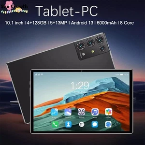 2025 S30 Pro Tablet PC WiFi 4+128GB Android 13 6000mAh Octa-Core Tablet Pad Gift - Picture 1 of 11
