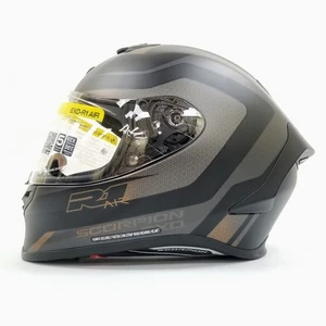 Scorpion EXO-R1 Air Full Face Helmet Hive (Gold/Black, Large) - Bild 1 von 5