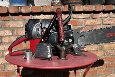 Ported Stihl MS660 25 " Bar, Upgraded Holzfforma Clone Chainsaw, WCS Filter 92cc - Image 1 of 4