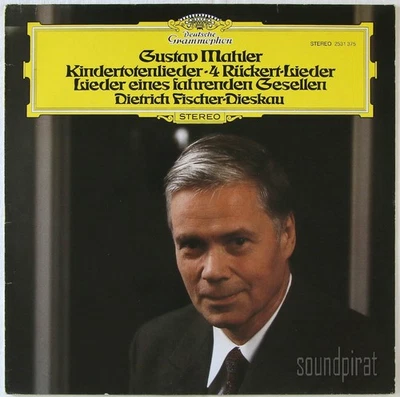 FISCHER-DIESKAU & BOHM MAHLER KINDERTOTENLIEDER & RUCKERT DGG STEREO 2531375 NM - Image 1 of 3