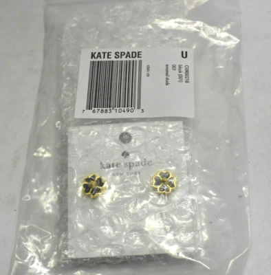 Kate Spade New York Picas y Tachuelas Esmalte Tachuelas Pedales de Flores O0R00218 ~3/8" Foto 1 de 4