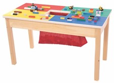 LEGO TABLE Compatible 32" x16" HEAVY DUTY SOLID WOOD SERIES -NEW-MADE IN USA!!