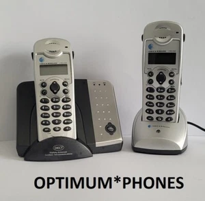 Cable & Wireless CWD1800 Twin Digital Cordless Telephone In Silver - Picture 1 of 2