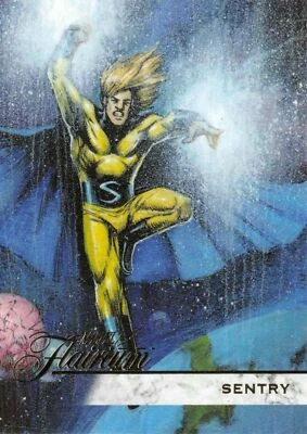 SENTRY / 2019 Fleer Flair Marvel Annual FLAIRIUM BASE Trading Card #97 - Image 1 of 2