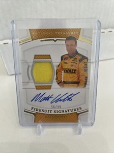 2022 National Treasures Racing MATT KENSETH *Firesuit Signatures Relic Auto* /99