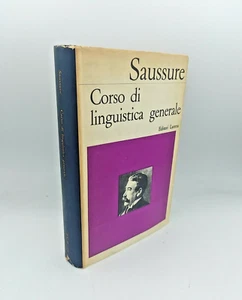 "CORSO DI LINGUISTICA GENERALE" Ferdinand de Saussure, Laterza 1968 rilegato - Picture 1 of 1