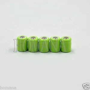 5PC 1/3 AAA Ni-MH Battery (N50AAA)200mAh - Flat Top - Picture 1 of 2