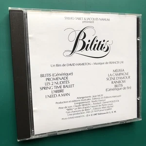 Francis Lai BILITIS Jazz Electro-Funk Film Soundtrack OST CD Bande Originale BOF - Picture 1 of 6