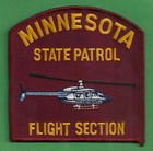 MINNESOTA STATE POLICE FLIGHT SECTION SHOULDER PATCH