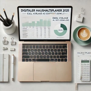 Haushaltsplaner 2025 - Excel Vorlage zur Budgetplanung - Bild 1 von 2