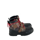 Polo Ralph Lauren Boots Boys 4 Brown Army Camo Colbey Lace-Up Boots 